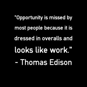 image - Wed quote - opportunity looks like work